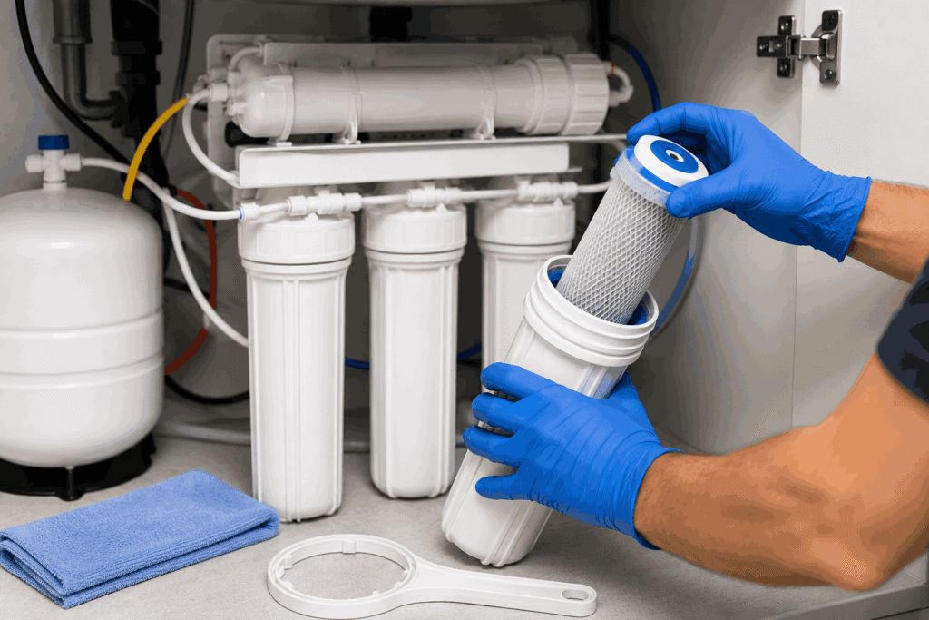 RO FIlter Replacement in Tucson
