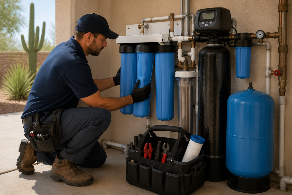 Residential Water System Repair in Tucson