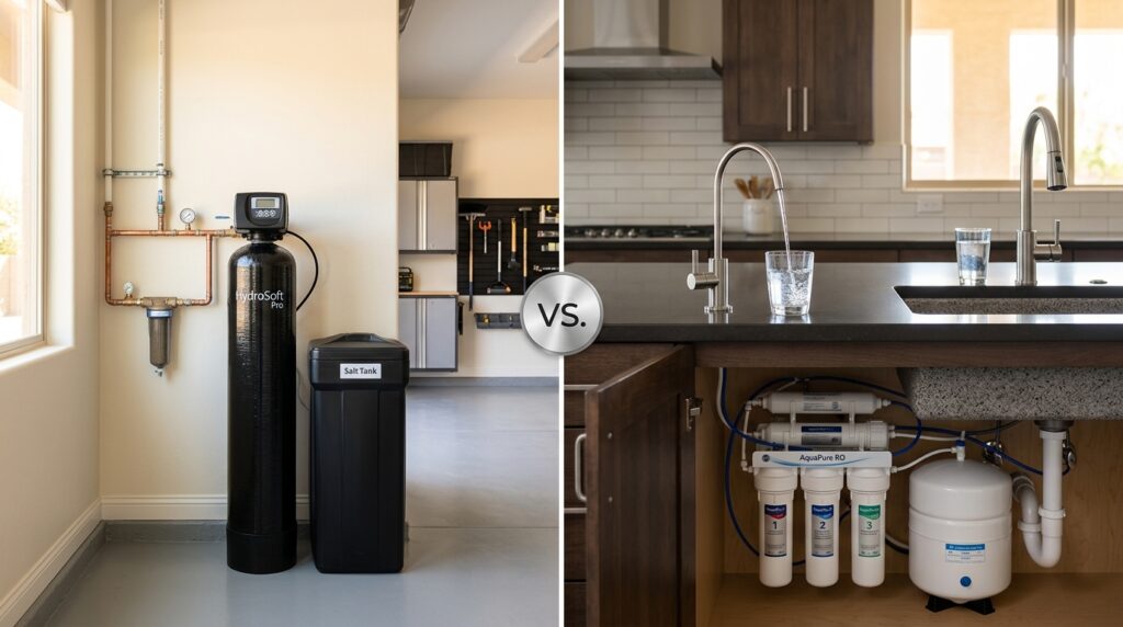 Water Softener vs. Reverse Osmosis: Do Tucson Homes Need Both?