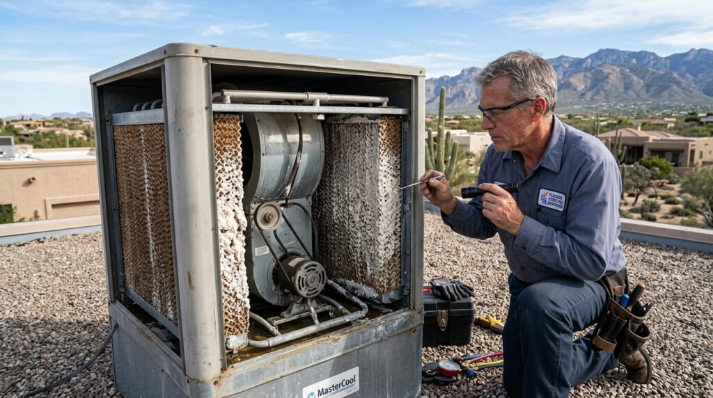 Water system maintenance in Tucson