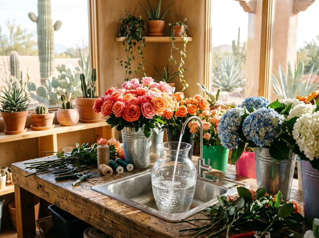 Why Tucson Florists Need Water Treatment for Longer-Lasting Arrangements